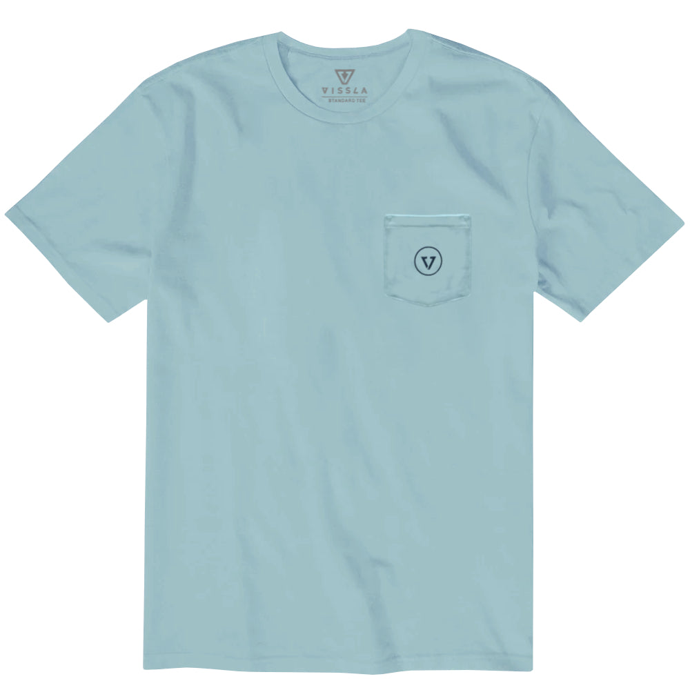 Vissla Mens Salty Stoke Premium Pocket Tee CMB