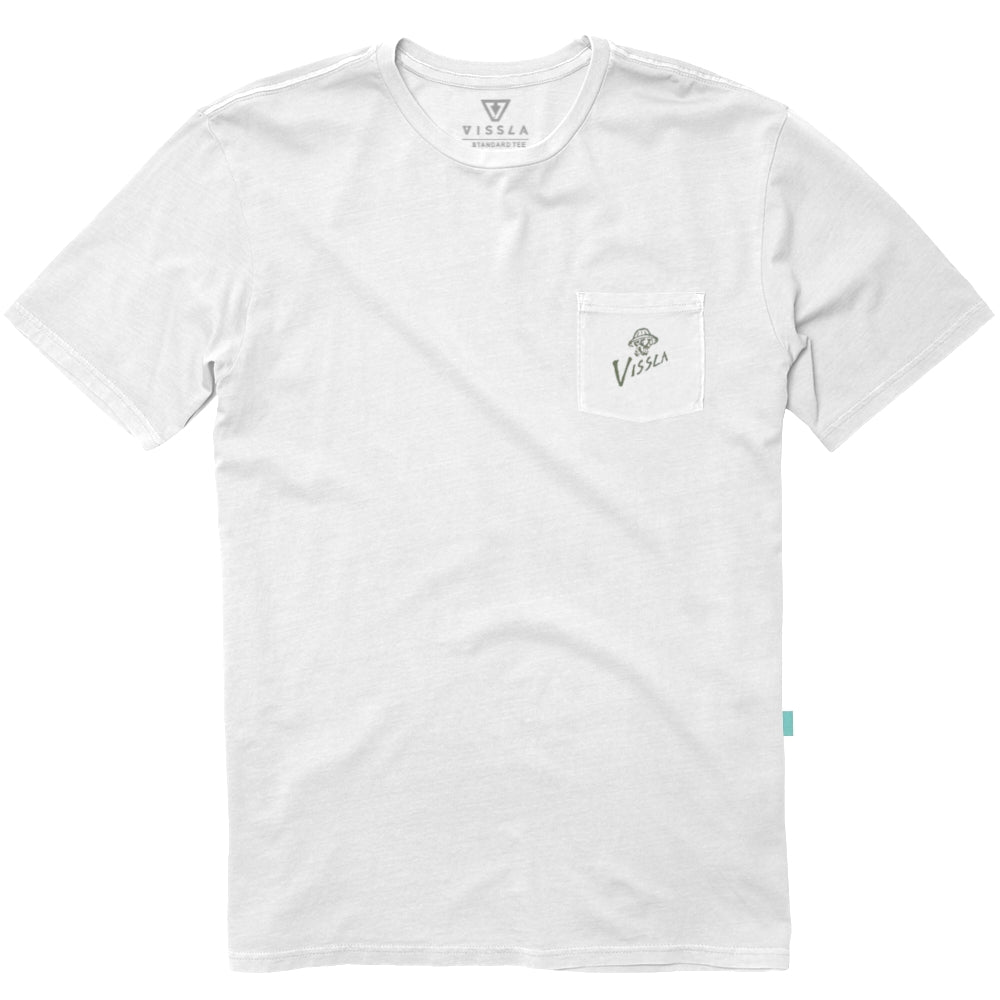 Vissla Mens Brain Bucket Premium Pocket Tee