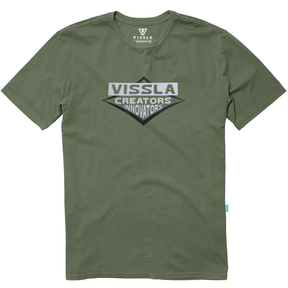 Vissla Mens Beast Ss Tee Sage