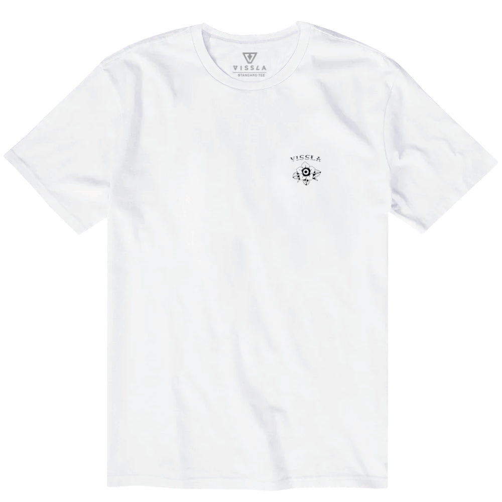 Vissla Mens Coconut Culture Ss Tee White