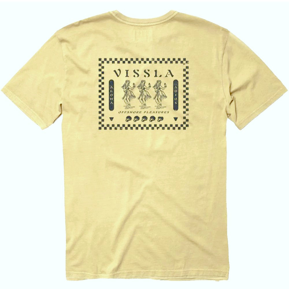 Vissla Mens Hula Hips Organic Pkt Tee