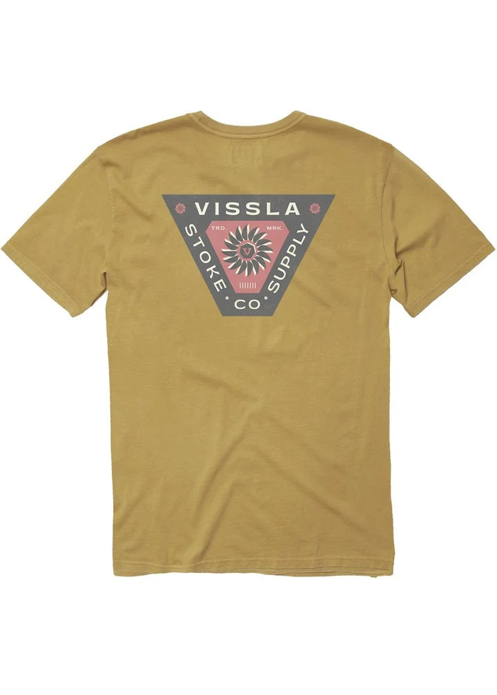 Vissla Mens Insignia Organic Pocket Tee