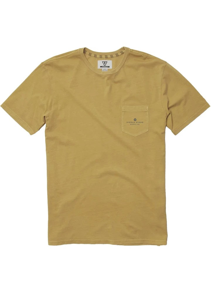 Vissla Mens Insignia Organic Pocket Tee