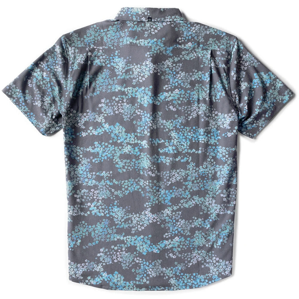 Vissla Mens Botanica Eco Ss Shirt Graphite