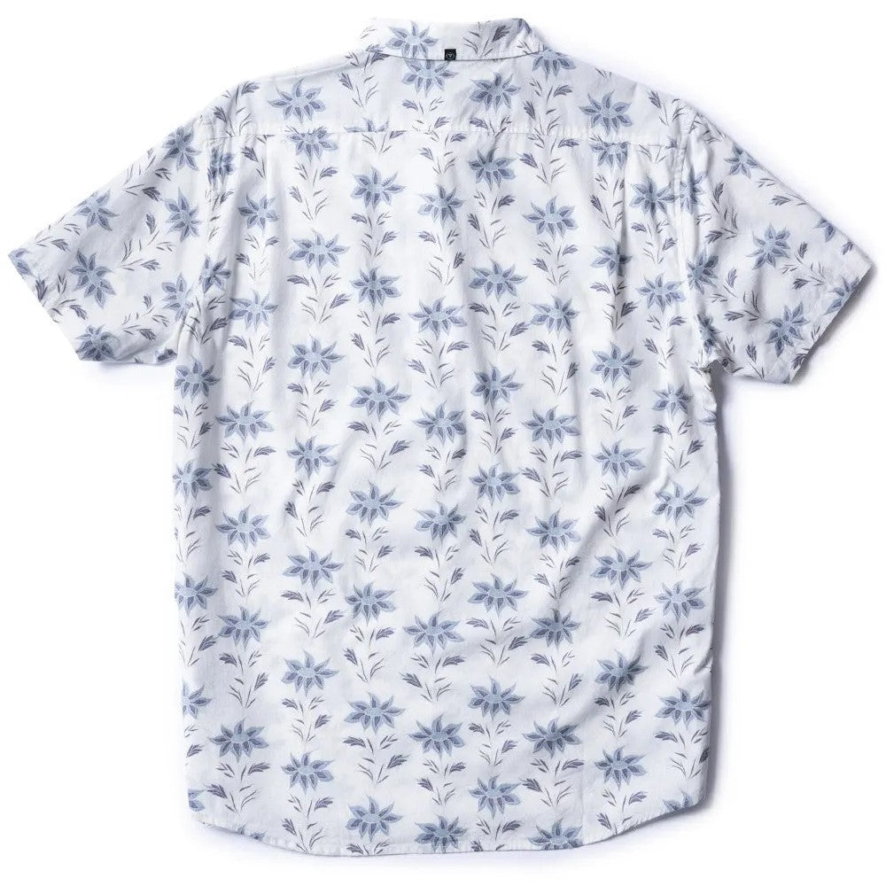 Vissla Mens Da Vineyard Eco Ss Shirt Vintage White