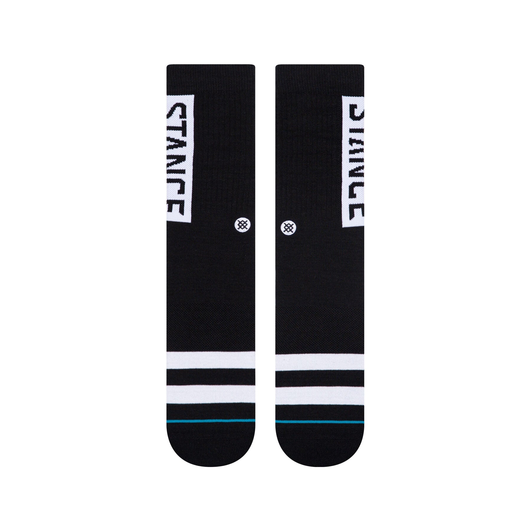 Stance Unisex OG Crew Socks Black
