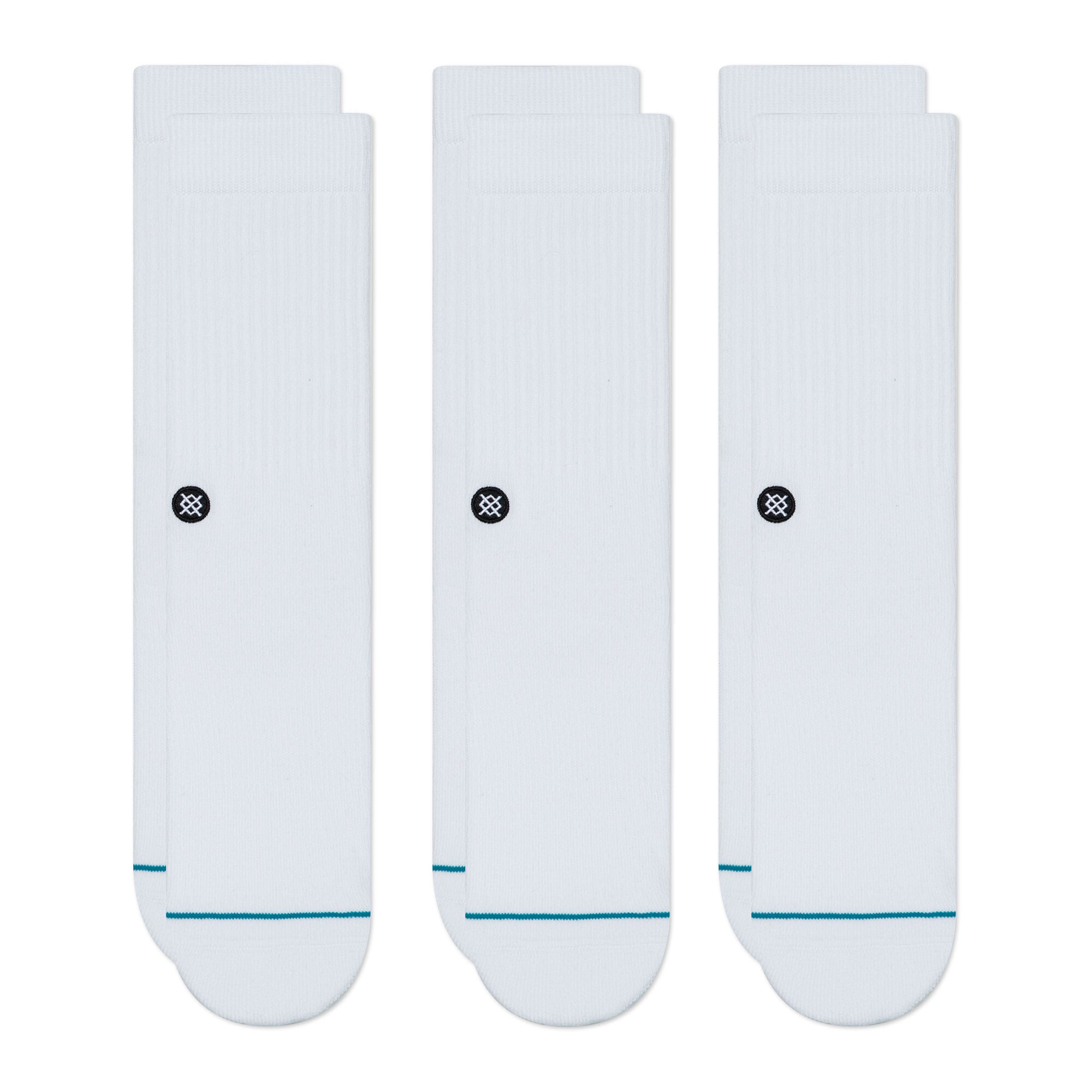 Stance Unisex Icon 3 Pack Crew Socks