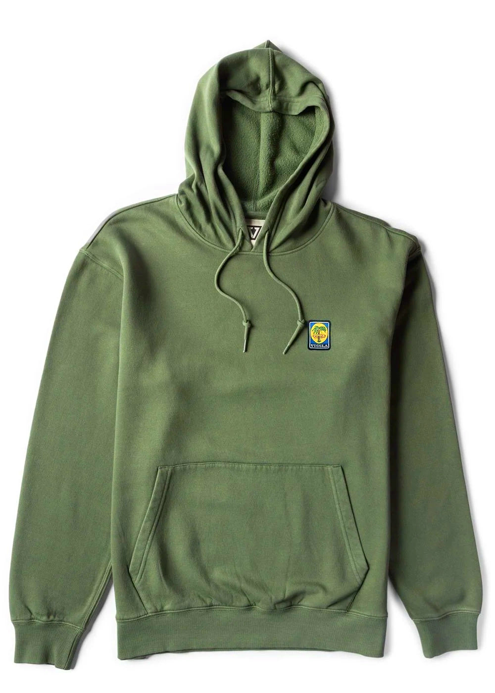 Vissla Mens Solid sets Eco PO Hoodie Rifle