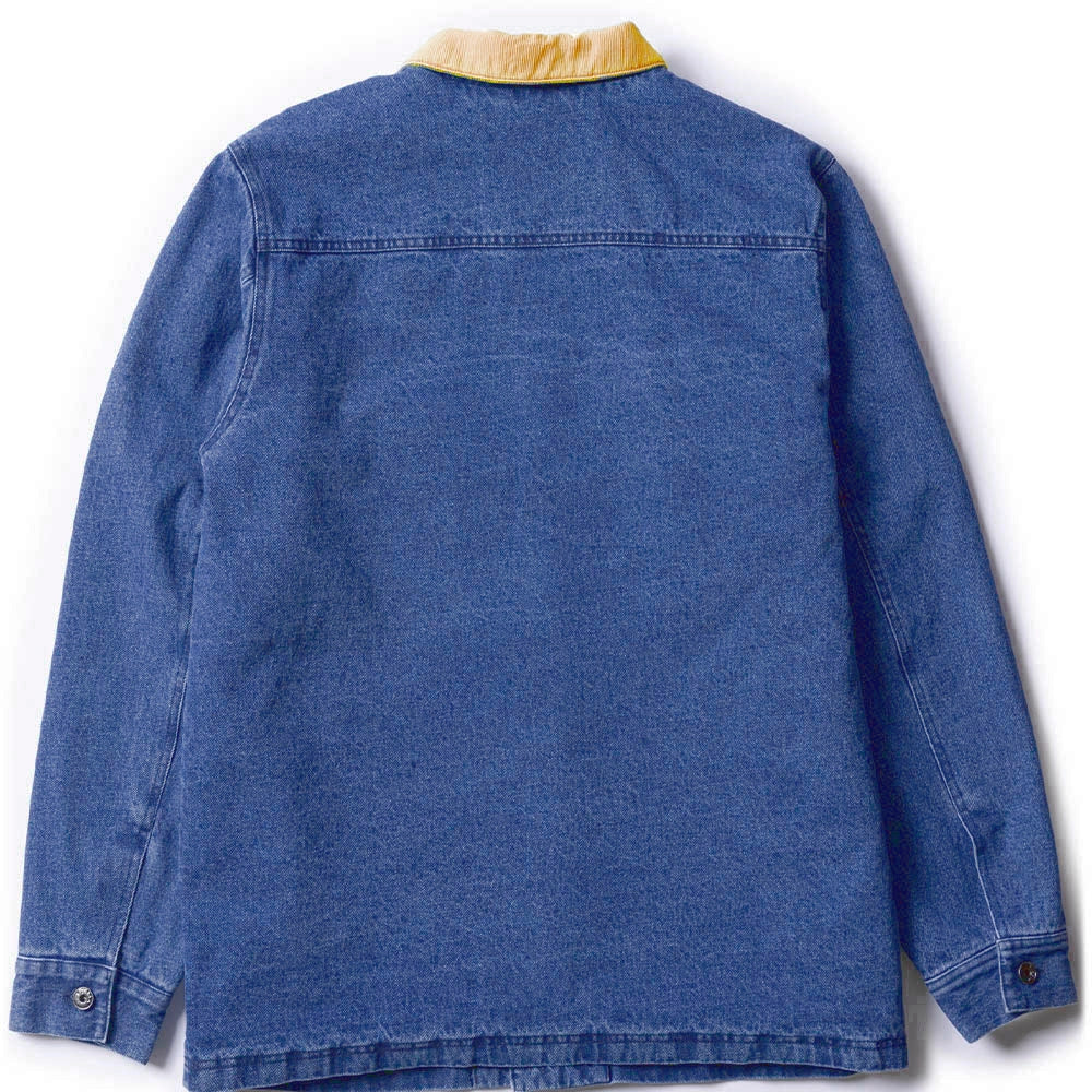 Vissla Mens Peterson Jacket Blue Wash