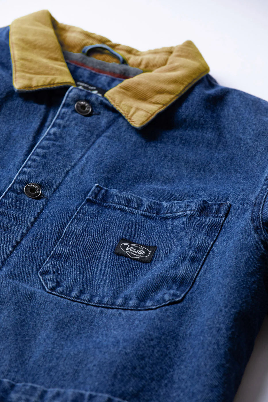 Vissla Mens Peterson Jacket Blue Wash