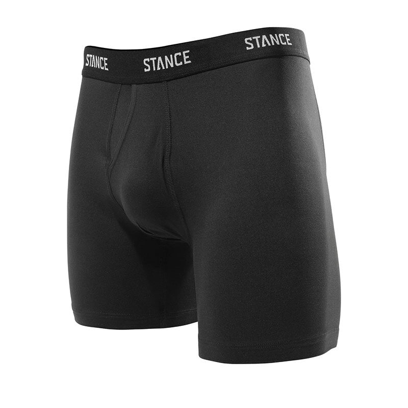Stance Mens Solid Boxer Brief Black