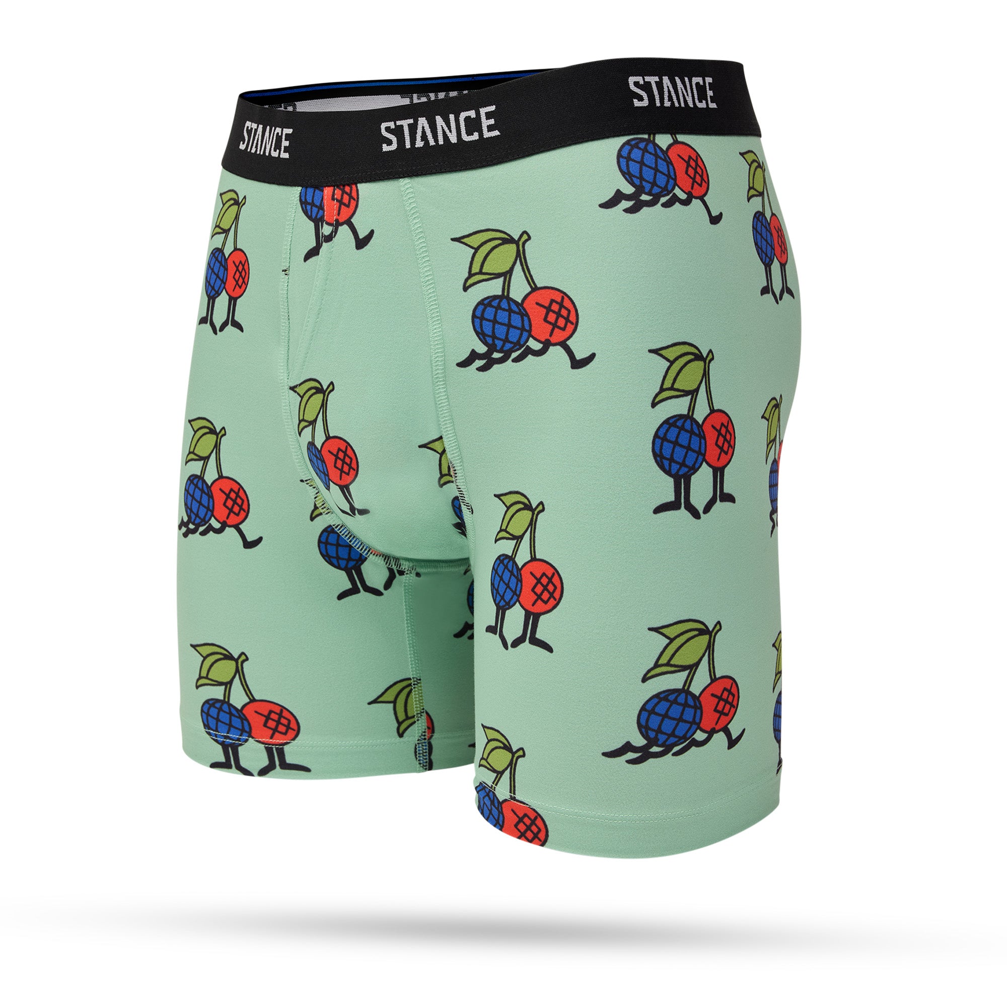 Stance Mens Cherries Boxer Brief Jade