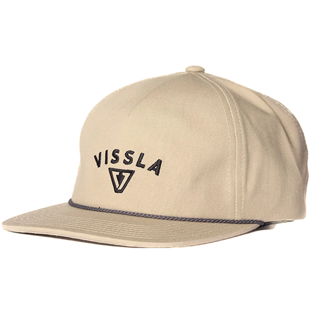 Vissla Mens Solar Swells Hat Dark Khaki
