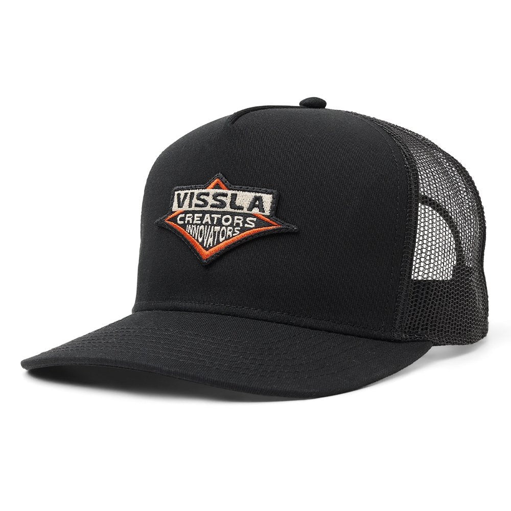 Vissla Mens Solid Sets Trucker Hat Phantom