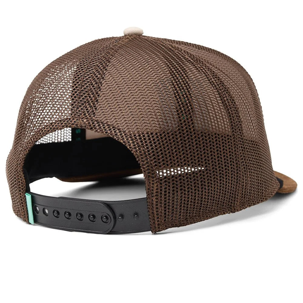 Vissla Mens West Winds Trucker Hat Dune