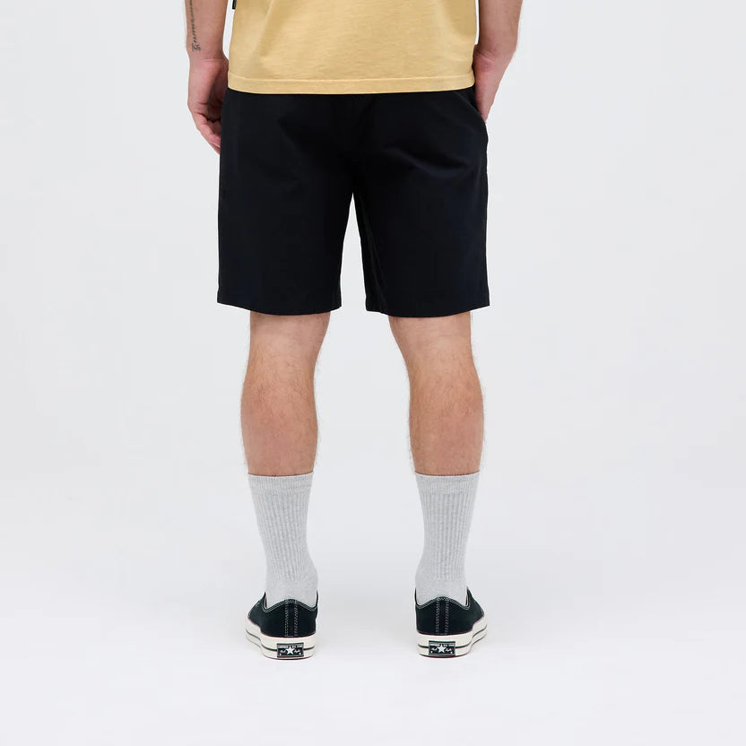 Stance Mens Compound Chino Short True Black