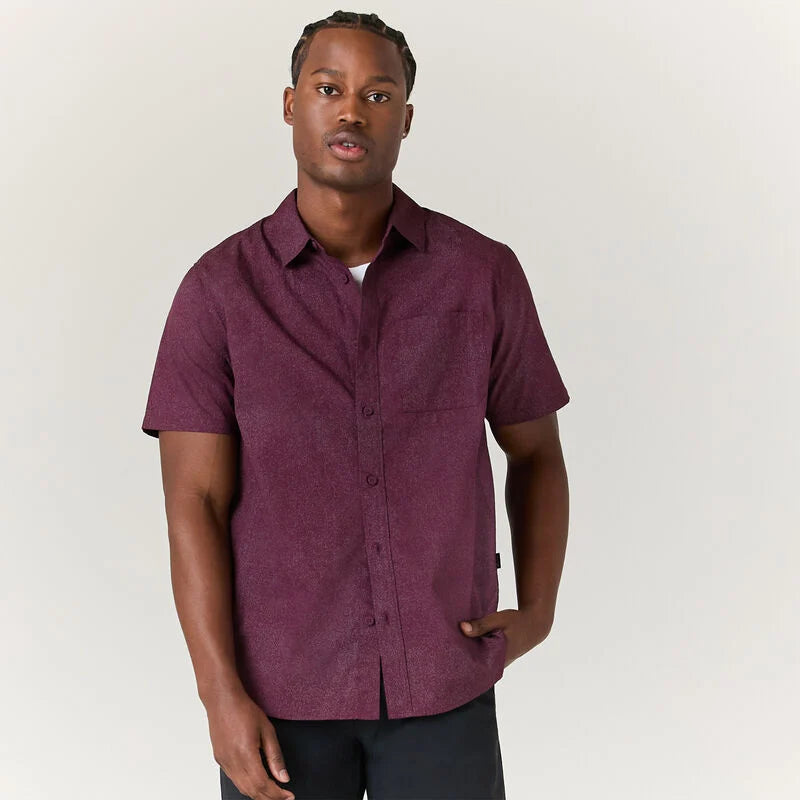 Stance Mens Bales Ss Button Up Shirt