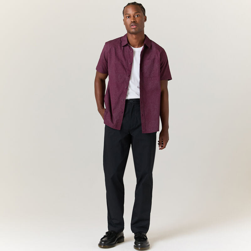 Stance Mens Bales Ss Button Up Shirt
