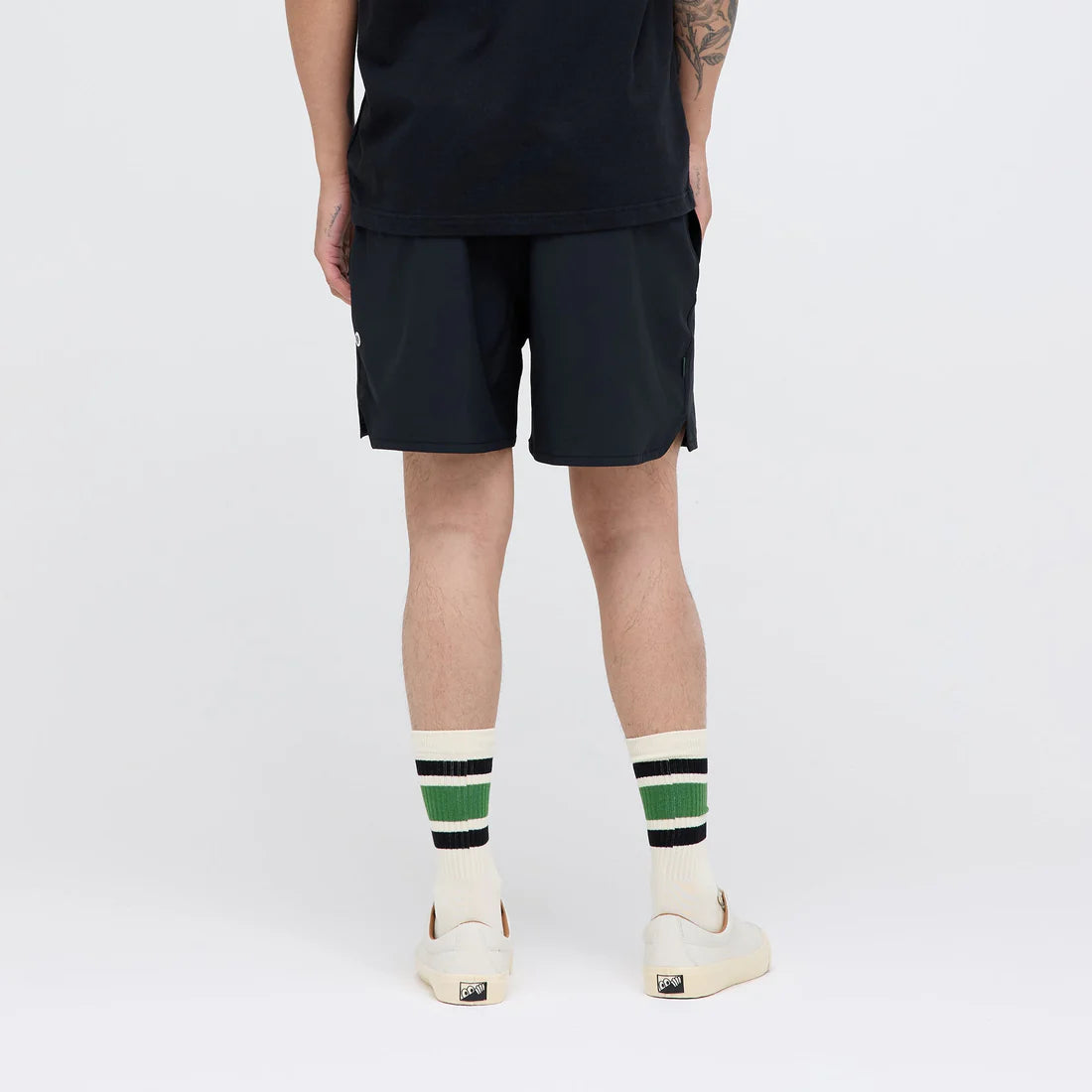 Stance Mens Complex Hybrid Shorts 5 In Black