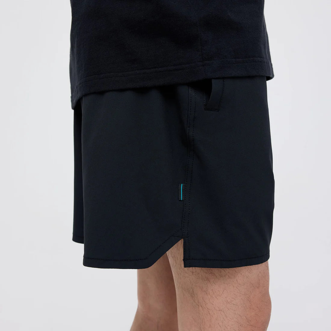 Stance Mens Complex Hybrid Shorts 5 In Black