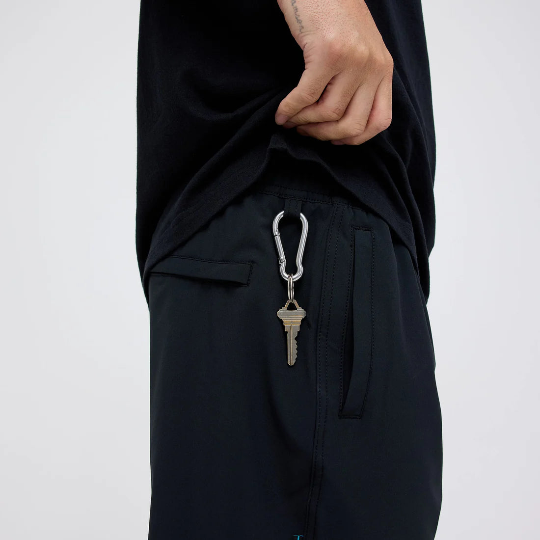 Stance Mens Complex Hybrid Shorts 5 In Black