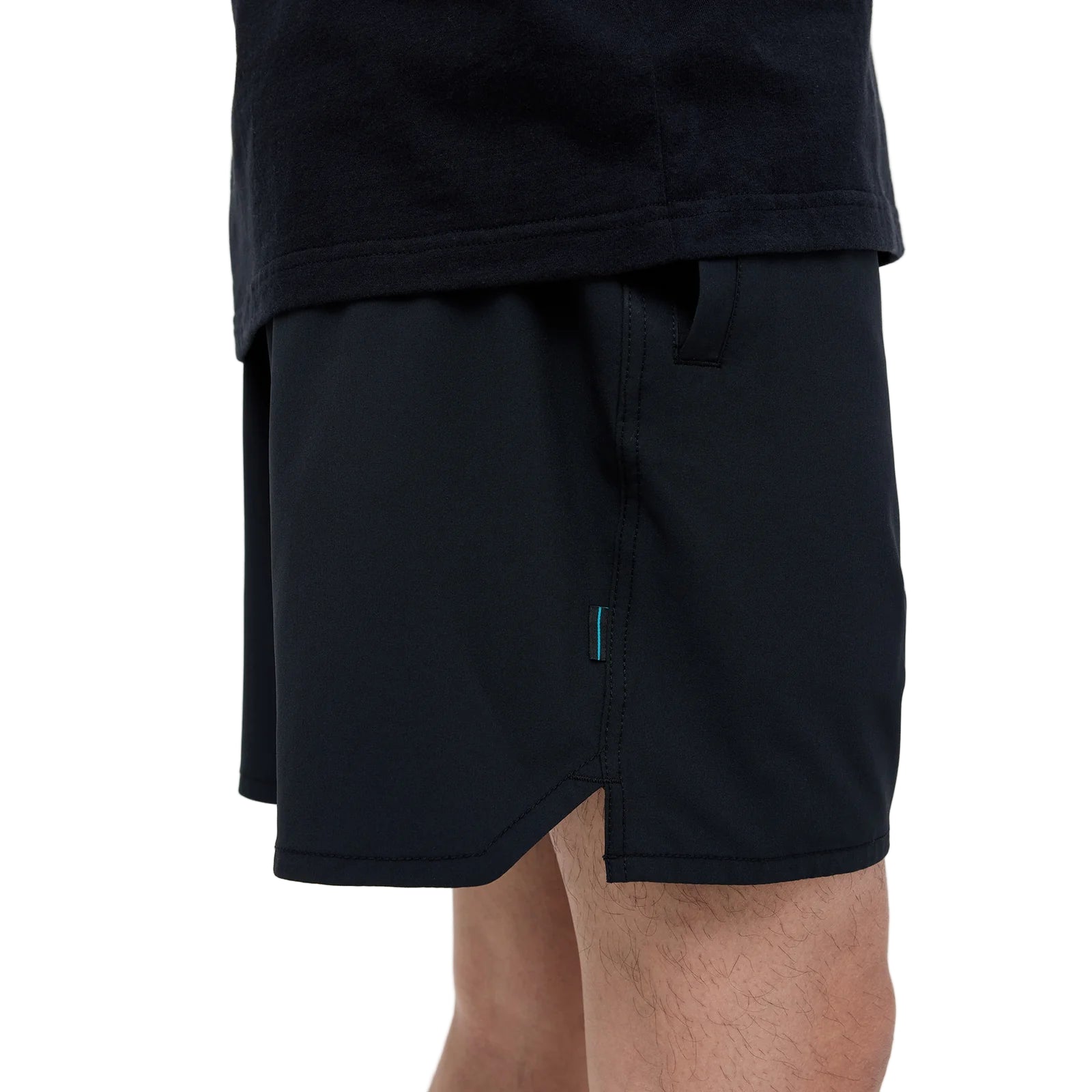 Stance Mens Complex Hybrid Short 7 Inch Black