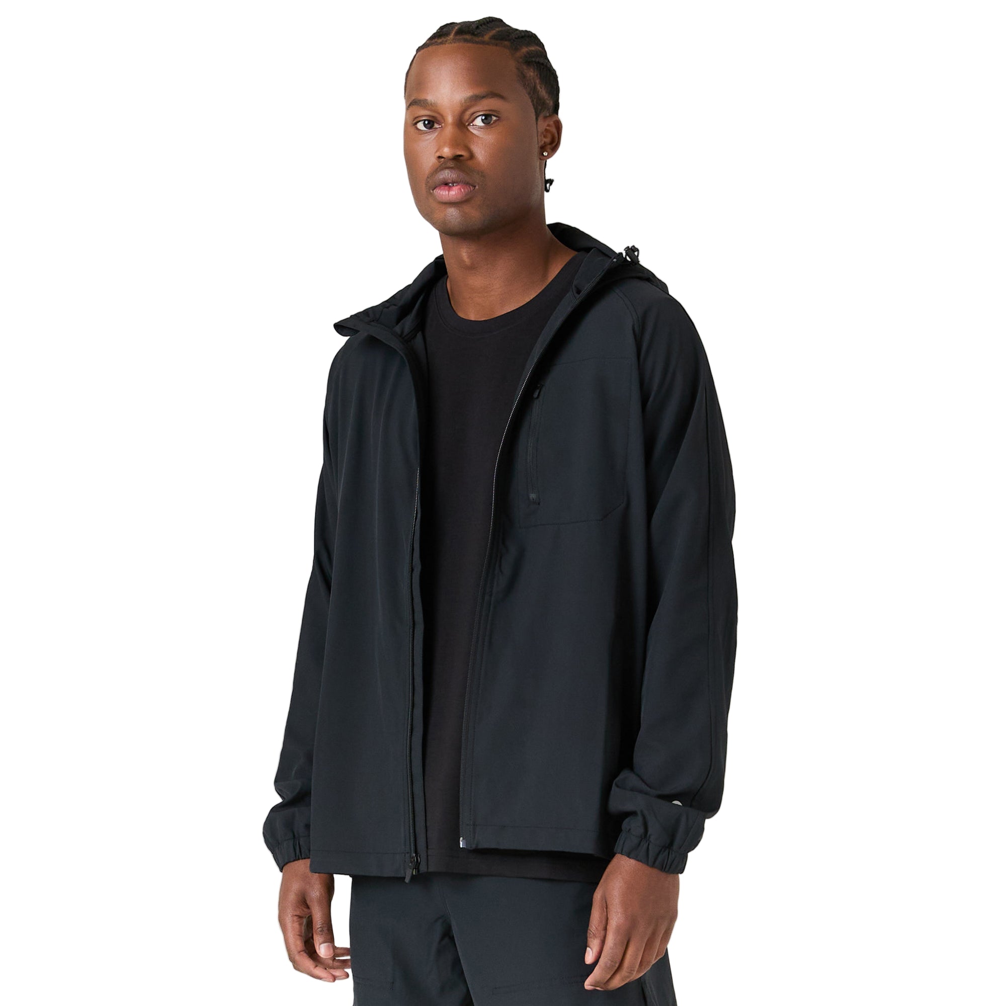 Stance Mens Warm Up Jacket Black