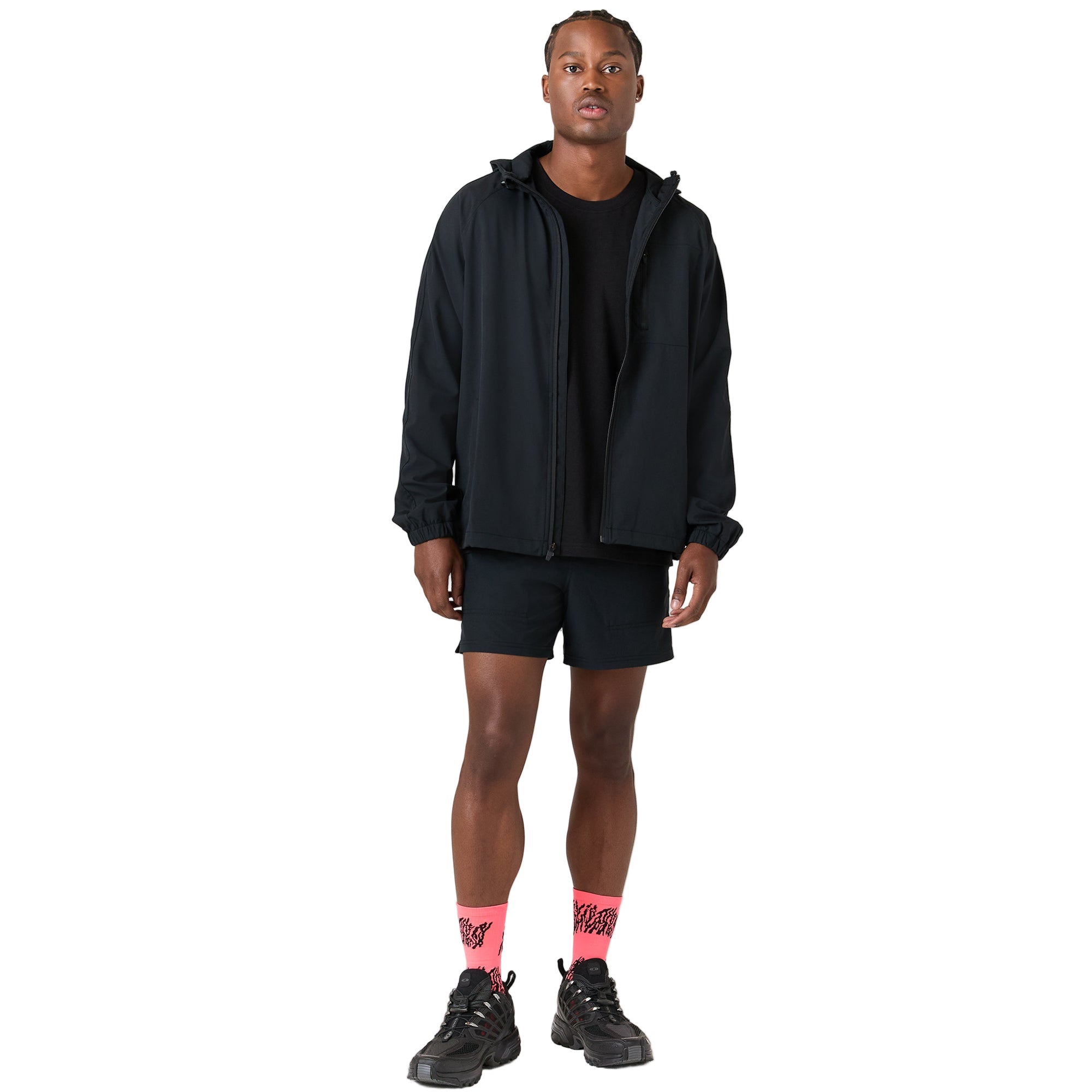 Stance Mens Warm Up Jacket Black