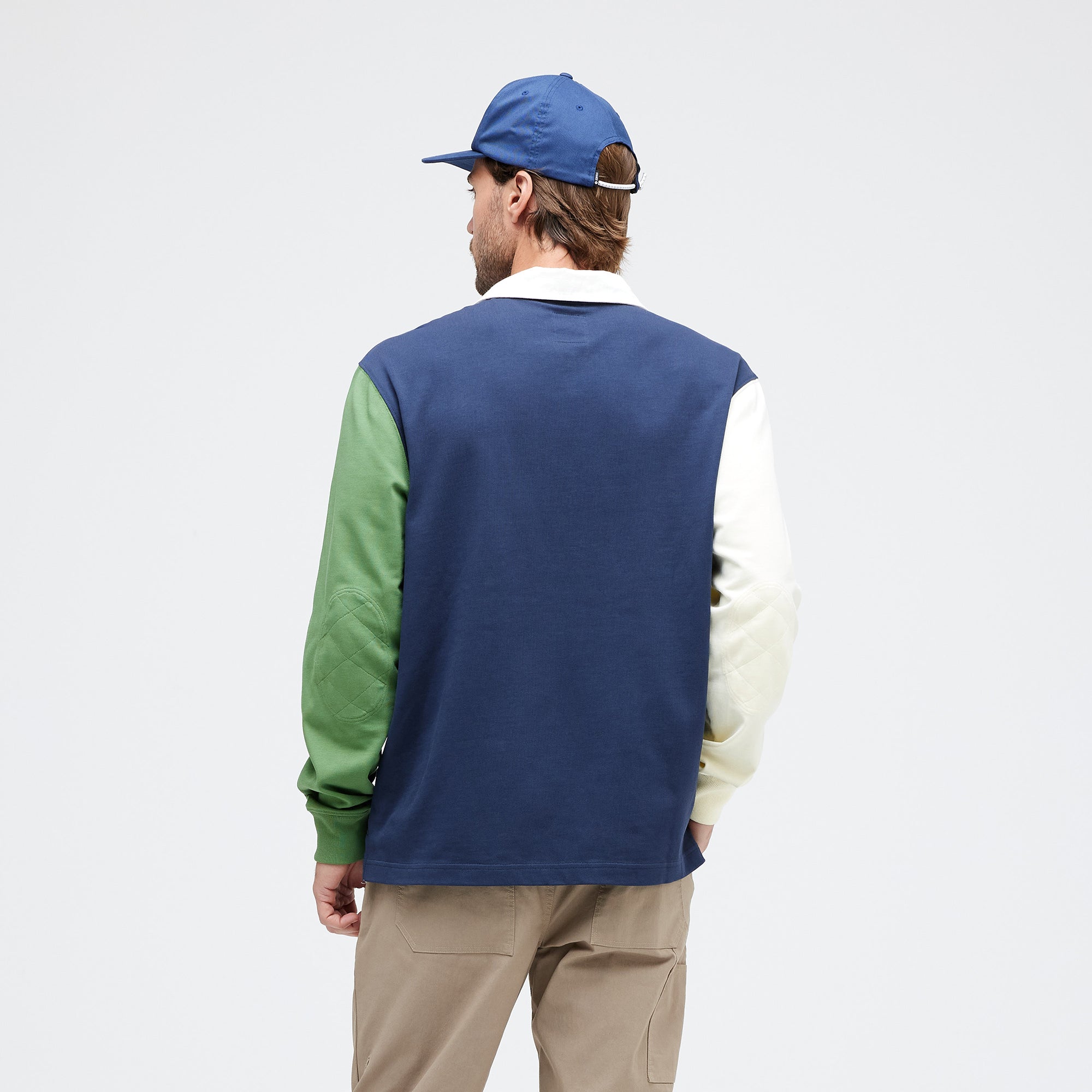Stance Mens Long Sleeve Rugby Shirt