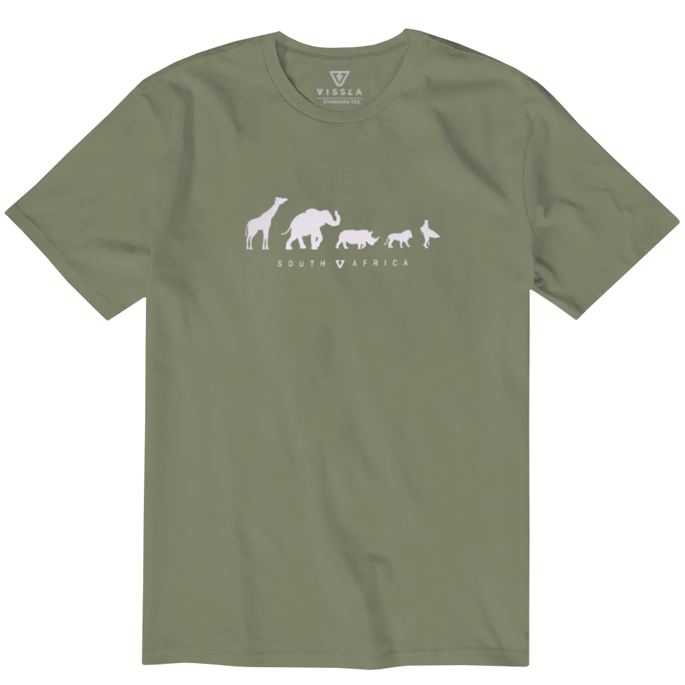 Vissla Mens Kingdom SA Ss Tee Sage