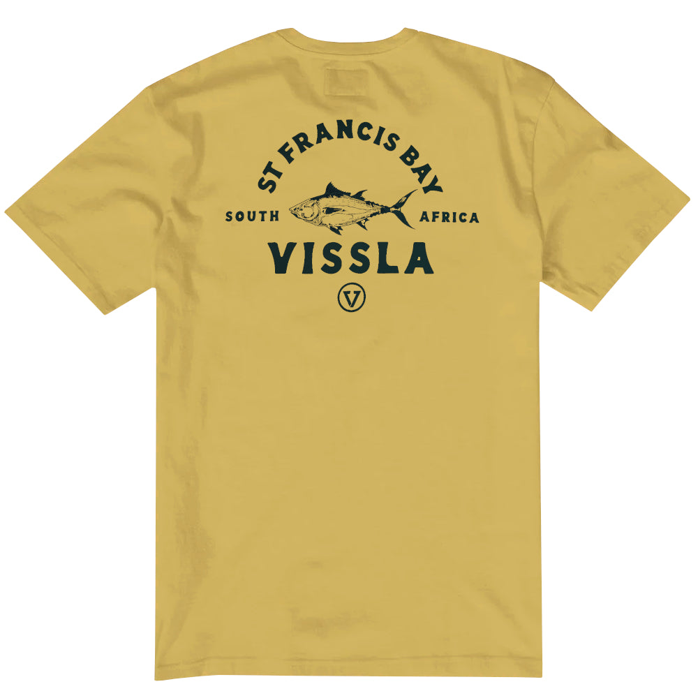 Vissla Mens St Francis Tuna Ss Tee Ale