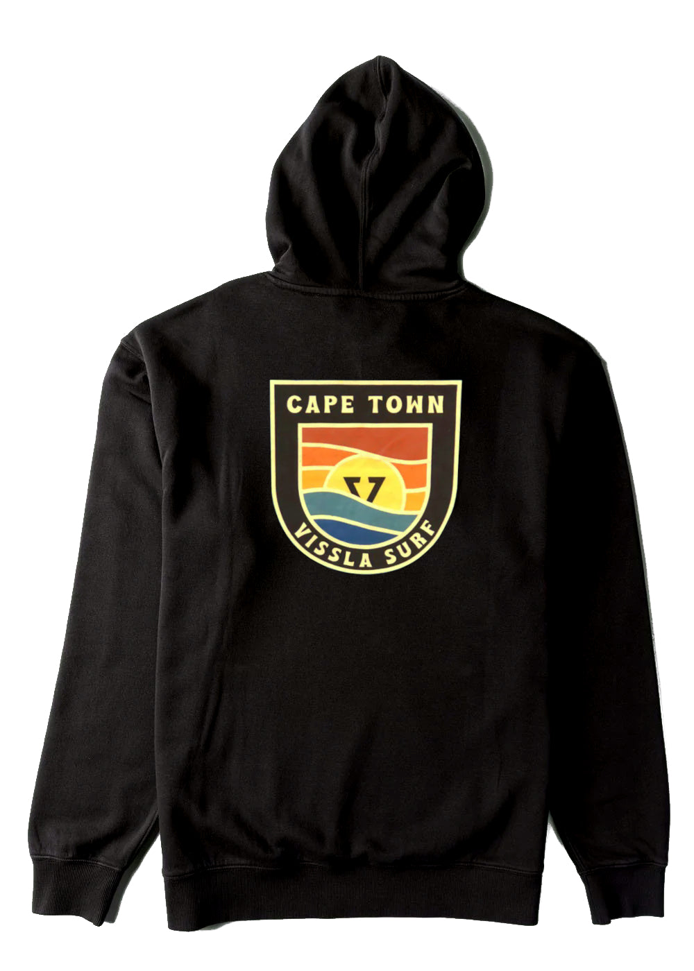 Vissla Mens Cape Town Badge Pullover Black