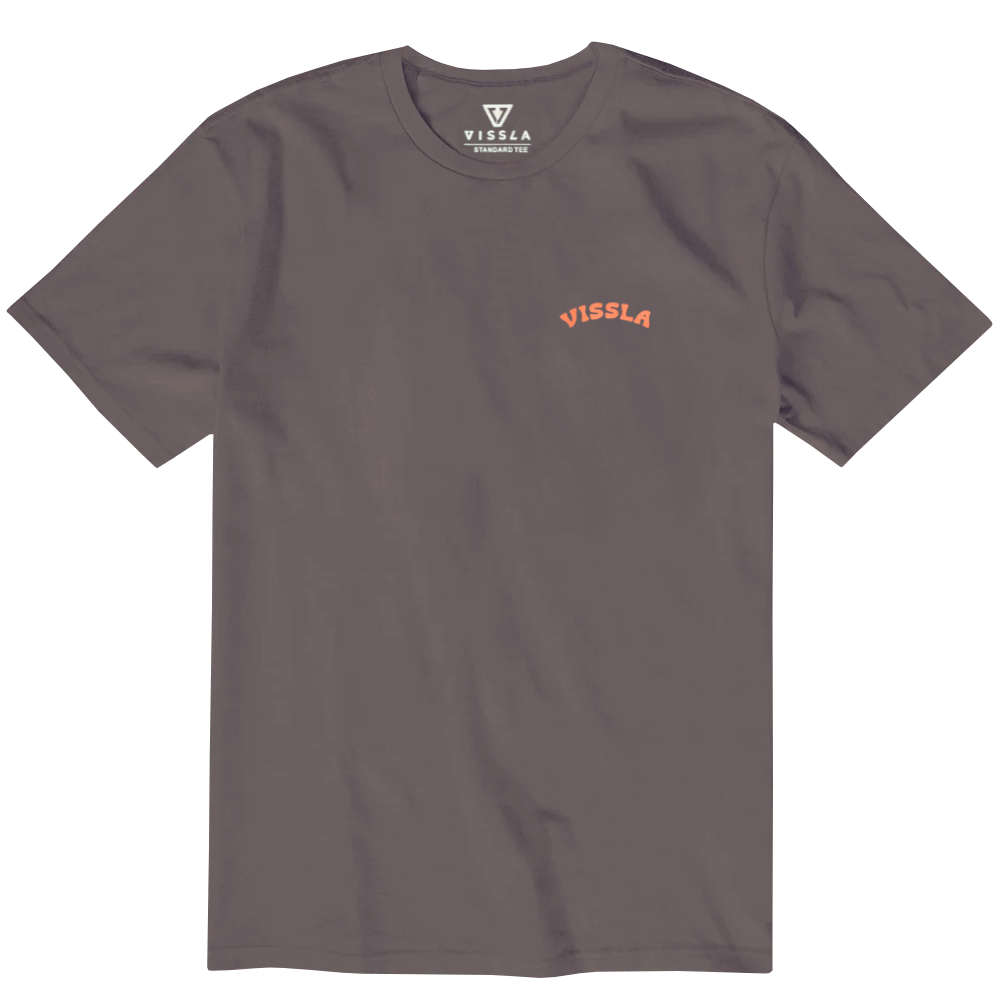 Vissla Mens Cape Town Innovators Ss Tee Graphite