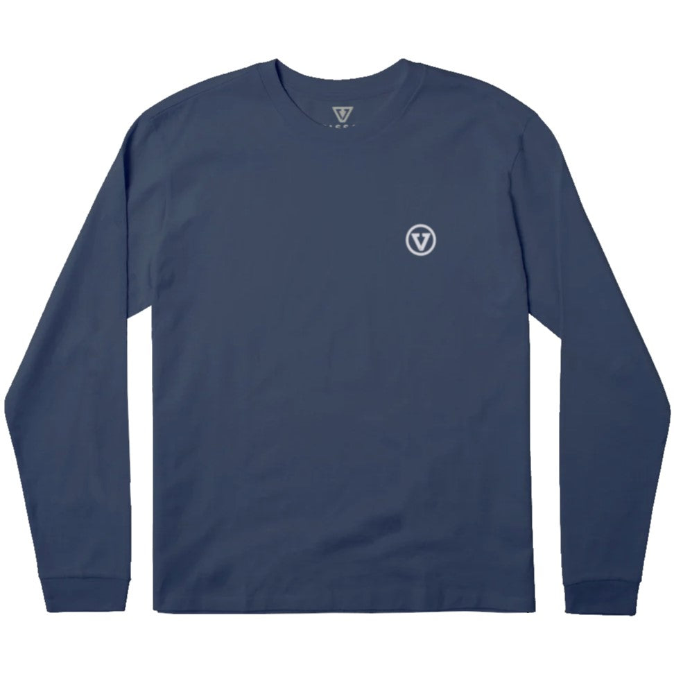Vissla Mens St Francis Tuna Ls Tee Dark Denim