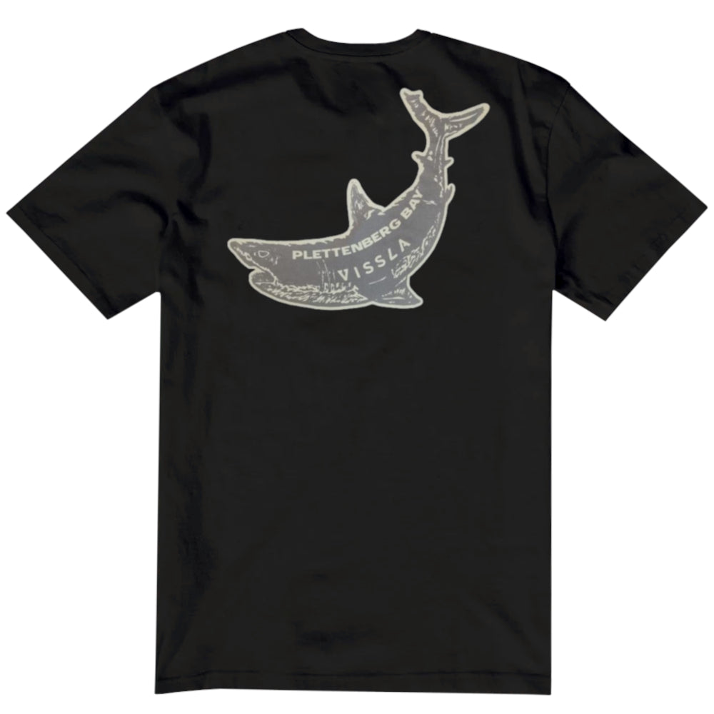 Vissla Mens Great White Plett Ss Tee Black