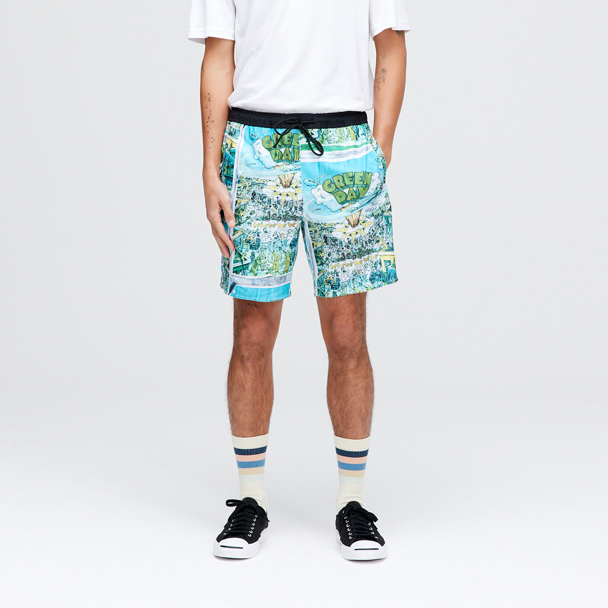Stance 7 Inch Mens Green Day Complex Short