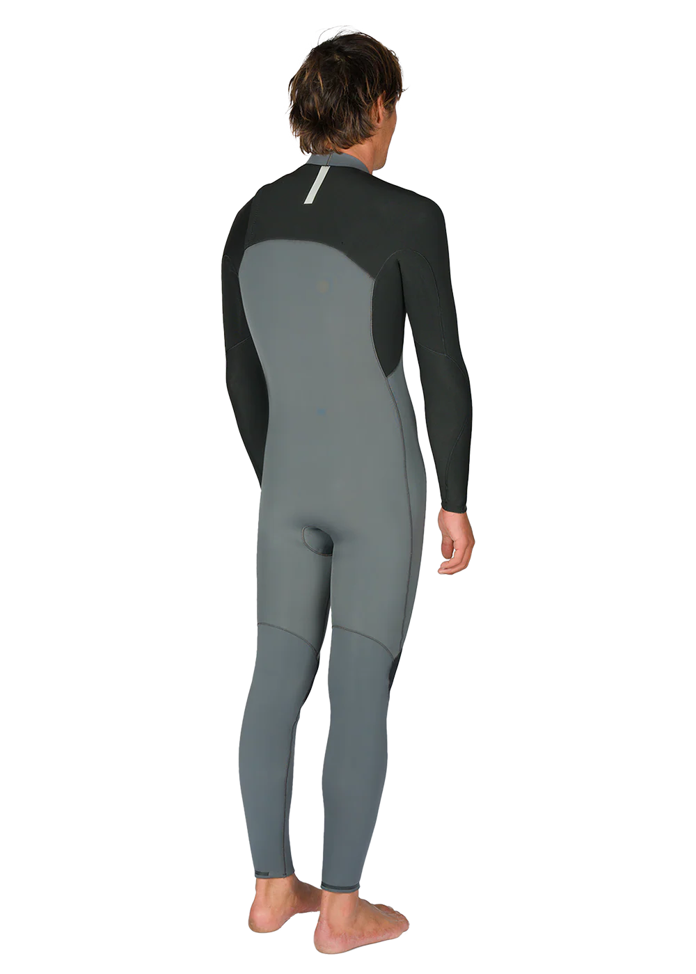 Vissla Mens Natural Seas 3-2 Full Chest Zip Coal