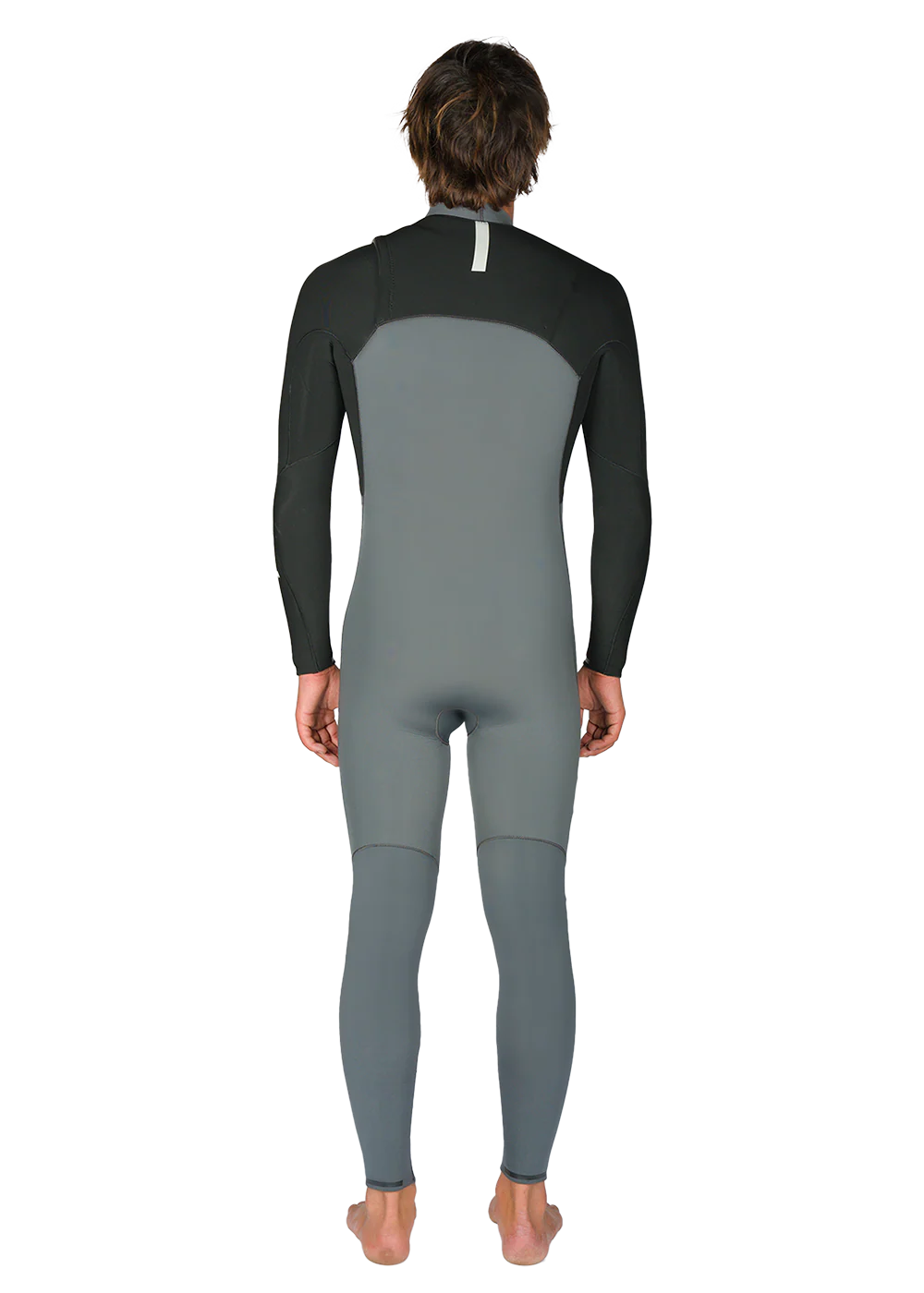 Vissla Mens Natural Seas 4-3 Full Chest Zip Coal