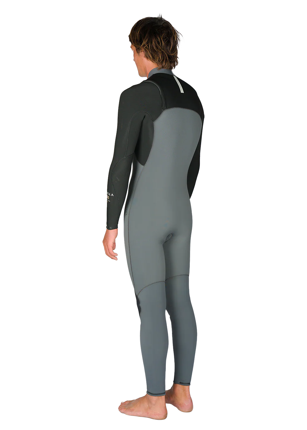 Vissla Mens Natural Seas 3-2 Full Chest Zip Coal