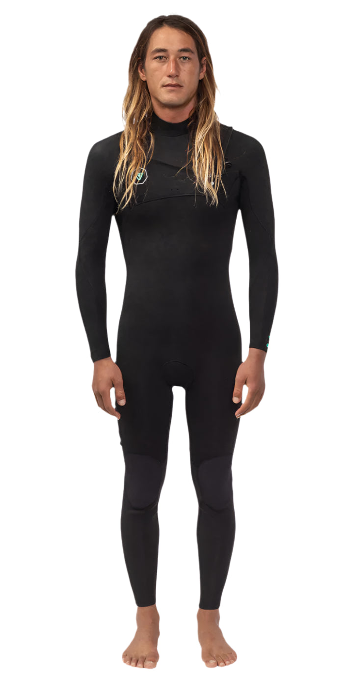 Vissla Mens 7 Seas 3-2 Full Chest Zip Wetsuit