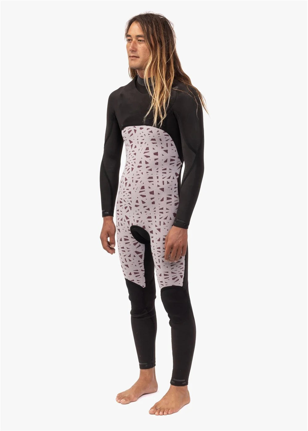 Vissla Mens 7 Seas 3-2 Full Chest Zip Wetsuit