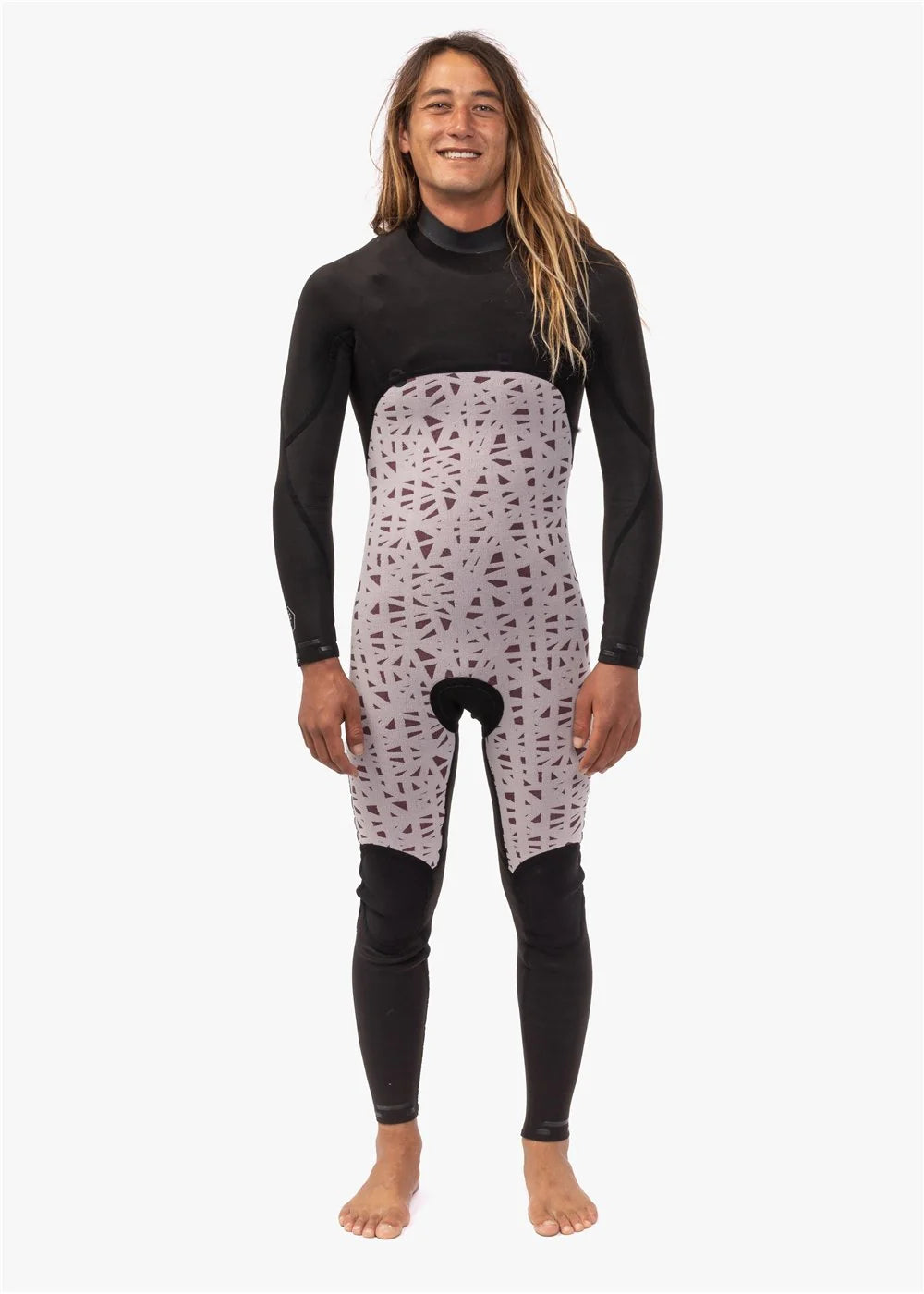 Vissla Mens 7 Seas 3-2 Full Chest Zip Wetsuit