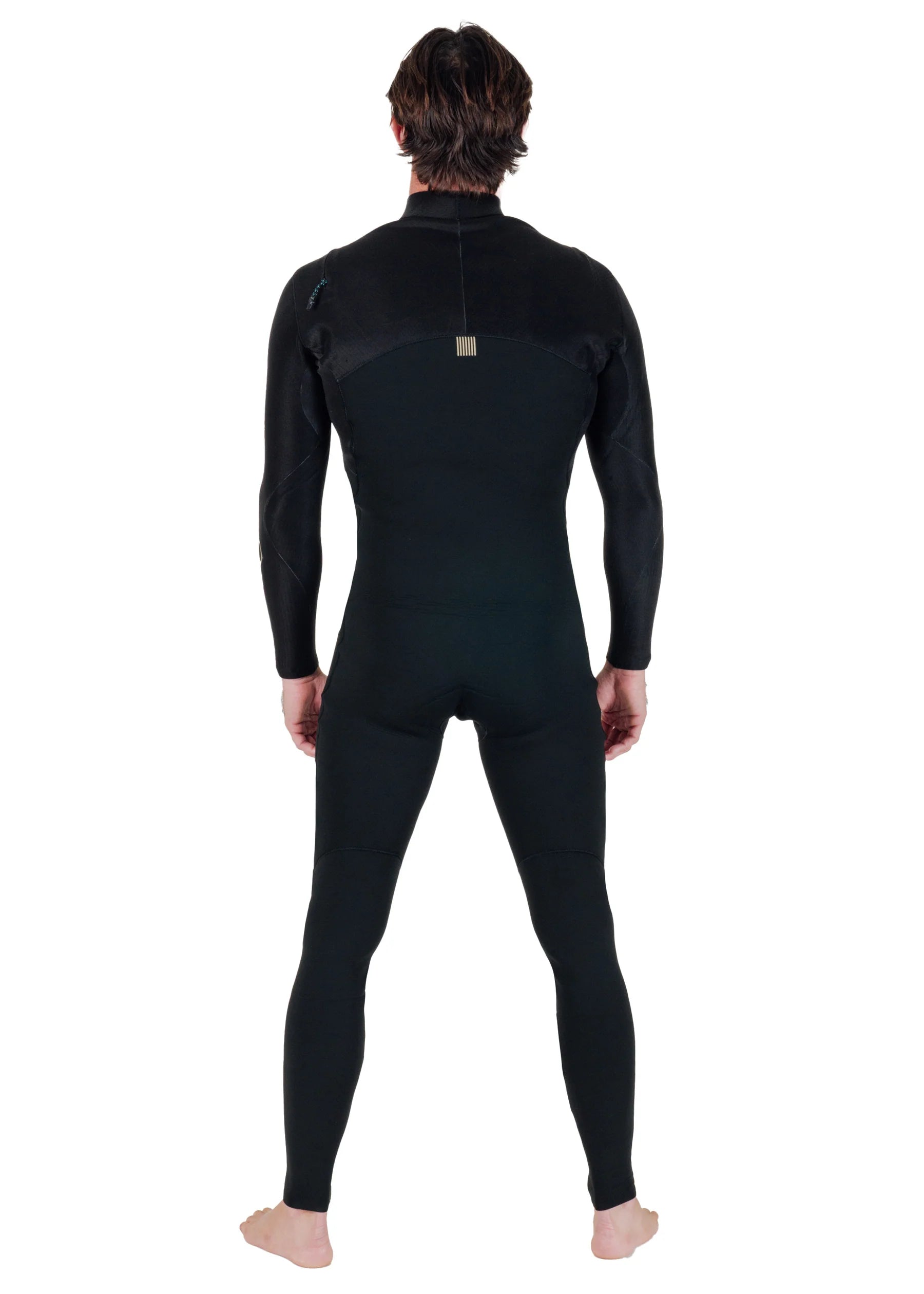 Vissla Mens New Seas 4-3 U-Zip Wetsuit Black 2