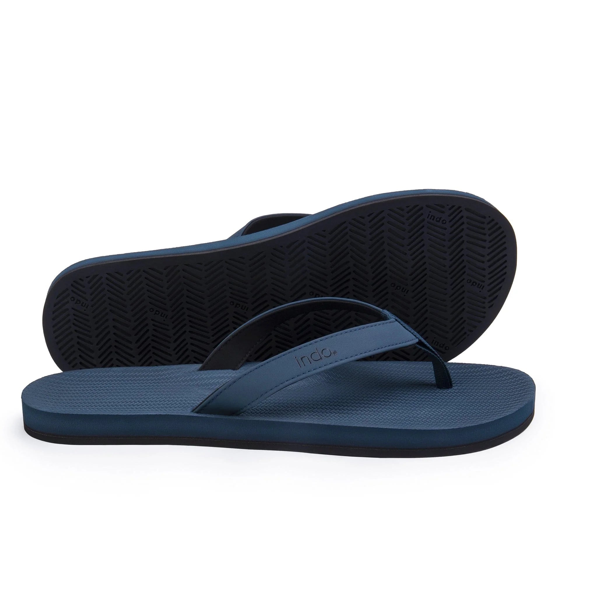 Indosole Mens Flip Flop Sandal Shore