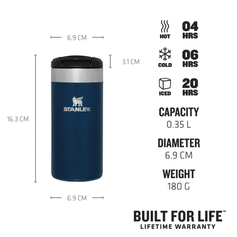 Stanley The Aerolight Transit Mug 0.35L-12Oz Black