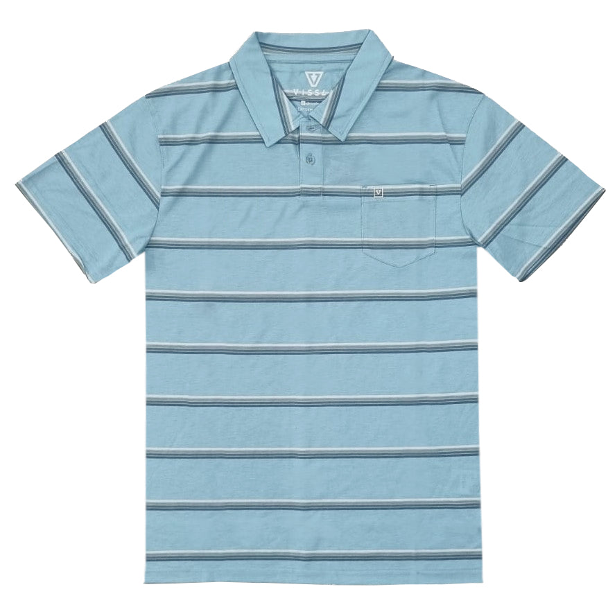 Vissla Mens Hy-Lite Eco Ss Polo Shirt