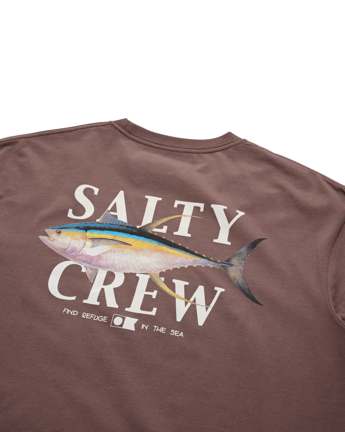 Salty Crew Mens Yellowfin Premium Ss Tee Port
