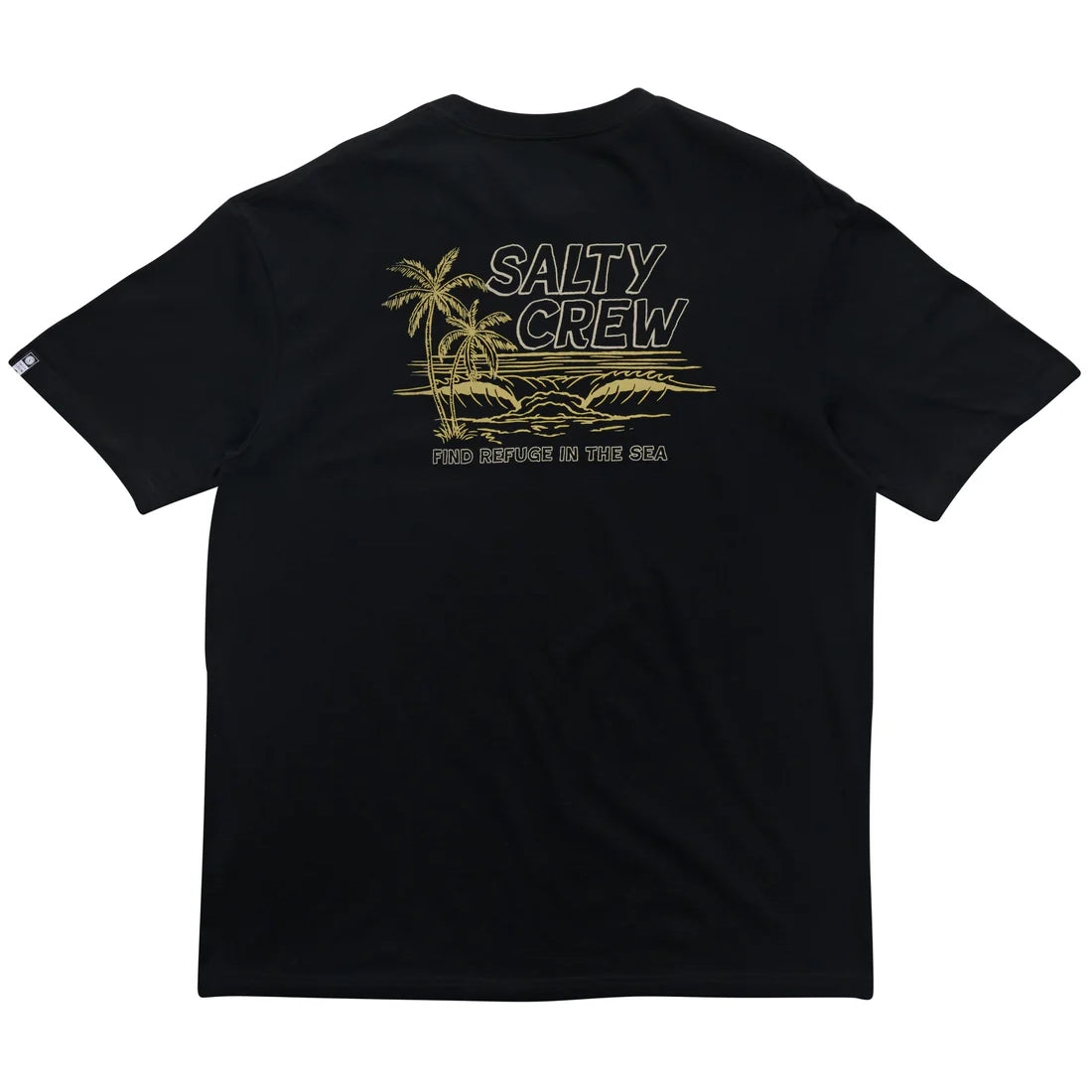 Salty Crew Mens A Frame Premium Ss Tee Black