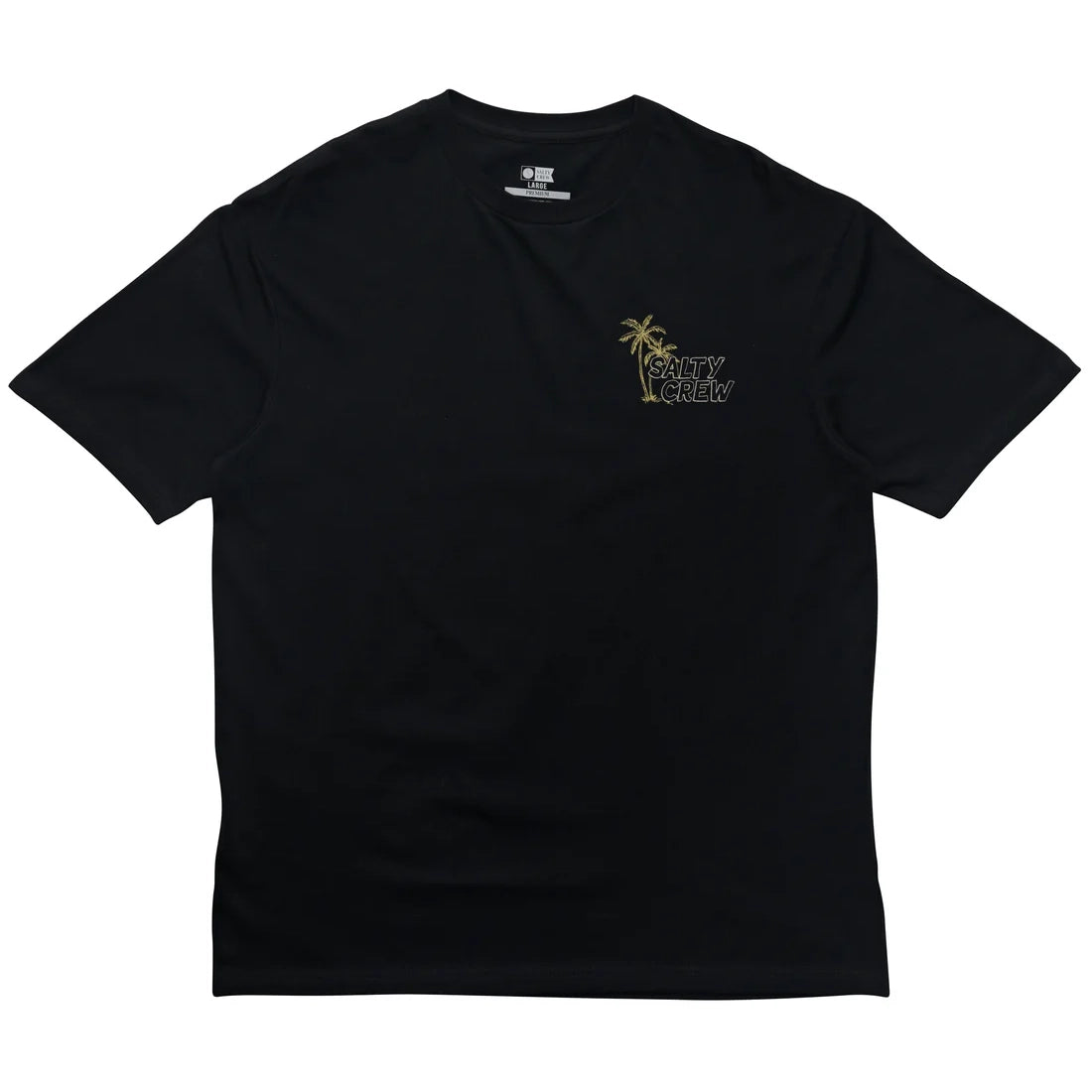 Salty Crew Mens A Frame Premium Ss Tee Black
