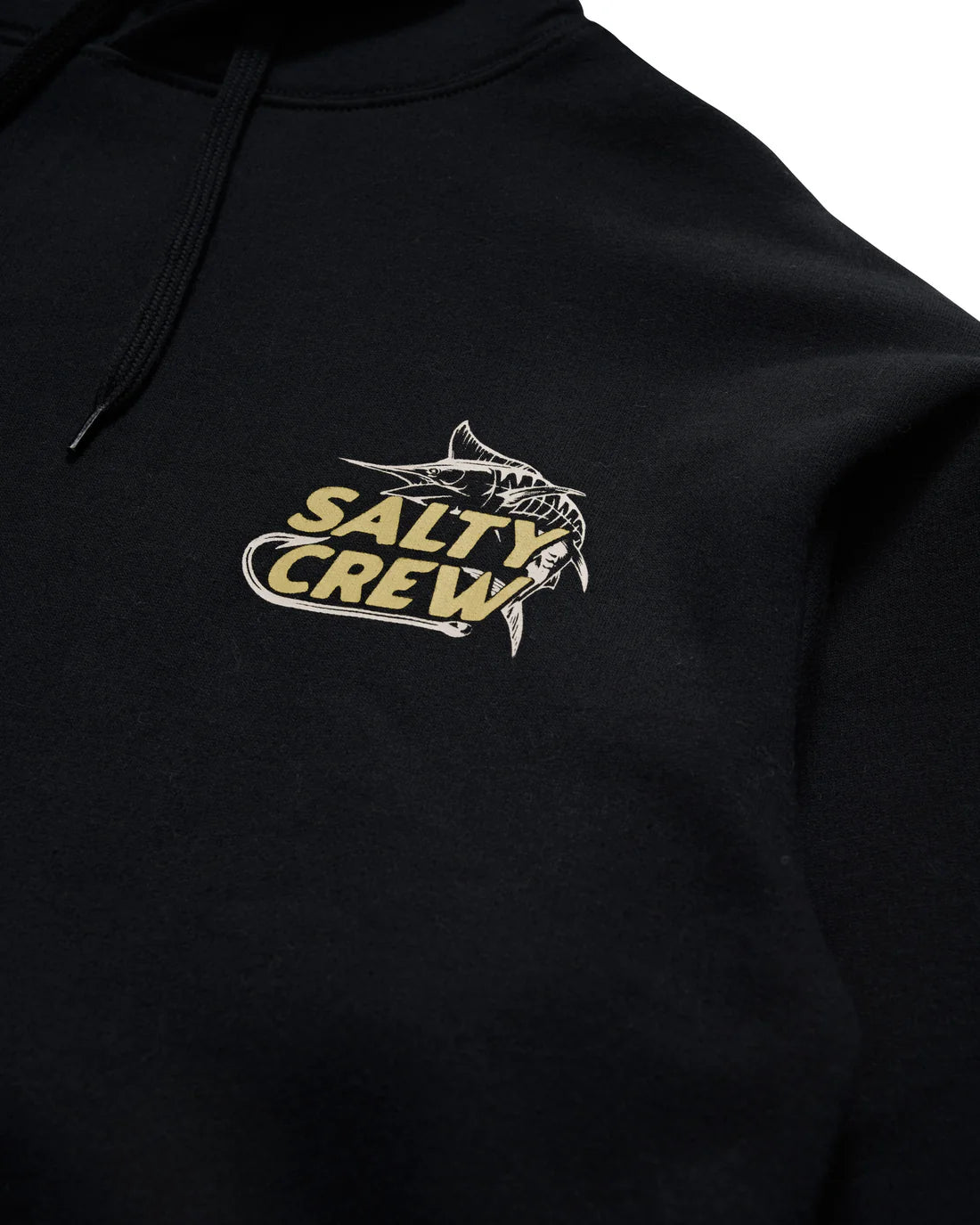 Salty Crew Mens Hook Up Midweight Fleece Black